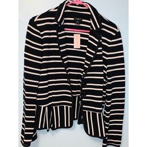 Ann Taylor Petite Cotton Blazer